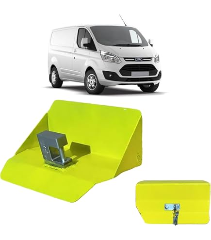 Compatible with Ford Transit Custom V362 [2006-2024] Pedal Lock Box for Motorhomes, Campervans and Caravans, Anti-Theft Security for Brake and Clutch Pedals (RHD) Automotive