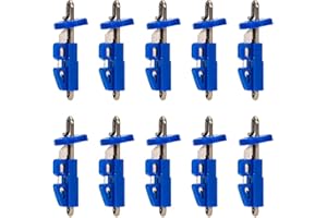 VONGLYHOO Tackle Splash Down Solo Bait,Fishing Hook Clip Umbrella Style Lure Reusable Tackle Hook Bait Release Down Splash Clip 10pcs Fishing Bait Gemini Fishing Tackle