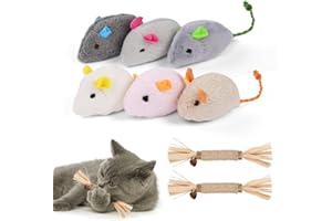 Adiwo Bâtons d'herbe à Chat, Ensemble de bâtonnets à mâcher pour Chat Contient 6 Jouets pour Souris en Herbe à Chat, Naturelle Jouet Cataire pour Chat, pour Que Les Chats Jouent mordent mâchent