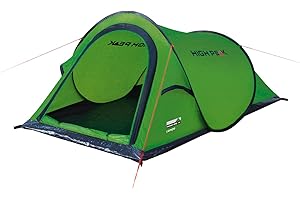 High Peak Uni Campo Tienda, Verde/Antracita, L