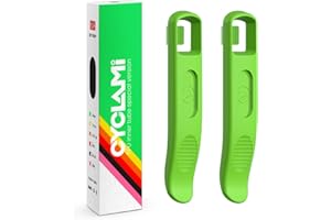 CYCLAMI Lot de 2 démonte-pneus de vélo super puissants - Accessoires de vélo adaptés pour VTT et vélo de route