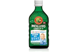 MÖLLER'S Moller's Omega 3 Norwegian Cod-Liver Oil My First Fish Oil for Pregnant Women and Babies 250 Ml