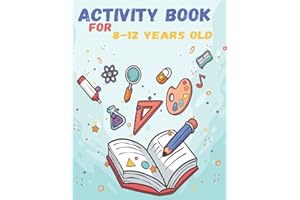 Activity book for 8-12 years old: mixed puzzl book-kids activity for 8 9 10 11 12 years old book Word search, Sudoku coloring pages, Mazes and Draw