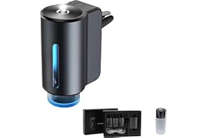 YUCHIFA Smart Car Air Freshener and Aroma Diffuser - Adjustable With Three Levels, Intelligent (Ocean, Diffuser + 1 Oil)