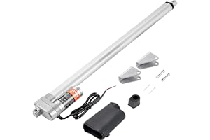 VEVOR 3 000 N linjär ställdon DC 12 V linjär actuator, IP65 elektrisk linjärmotor, 500 mm lyftlängd ljudnivå, ≤60 dB elektris