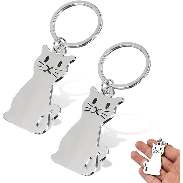 Portachiavi Cane In Metallo Argento - Simpatico Ciondolo Con Zampa E Osso Per Chiavi, Zaino O Borsa - Regalo Per Amanti Degli Animali - 2