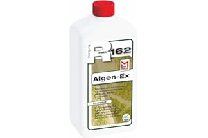 Moeller Stone Care - HMK R162 Algen-Ex - 1 Liter - Entfernung von Algen/Grünbelag/Grünverschmutzungen auf Wegen, Mauern, Treppen und Terrassen.