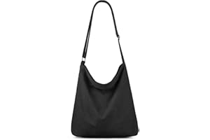 Kememo Crossbody Hobo Bag Corduroy Tote Bag with Zip, Large Capacity Shoulder Bag Handbags Shopping Bag for Women Girls Work School