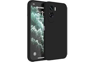 Topme Funda para Honor 90 Lite 5G (6.7" Inches) Carcasa Caja Case Estuche, Funda Protectora de Piel de Silicona TPU - Negro
