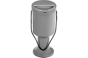 My Charity Boxes - New Rounded charity donation money box collection saving box- Coin Collection Box - Gray- Silver