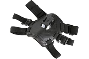 DUTTY Action Camera Cane Harness Mount Regolabile per GoPro Hero 7 6 5 4 Xiaoyi Sport Cam Torace Strap Holder