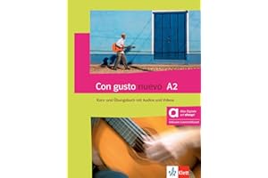 Con gusto nuevo A2 - Hybride Ausgabe allango: Spanisch für Anfänger. Kurs- und Übungsbuch mit Audios und Videos inklusive Lizenzschlüssel allango (24 Monate)
