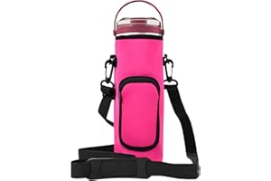 AF-WAN Sac de rangement portable avec bandoulière pour mixeur portable Ninja BC151NV/BC51NV/BC151BK/BC151CR/BC151EM/BC151PR/BC151WH 532 ml (rose rouge)