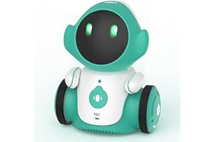 GILOBABY Robot Toys, Rechargeable Smart Talking Robotic for Kids, Intelligent Robot with Voice Controlled Touch Sensor, Dancing, Singing, Recording, Repeat, Gifts for Boys & Girls Age 6-12