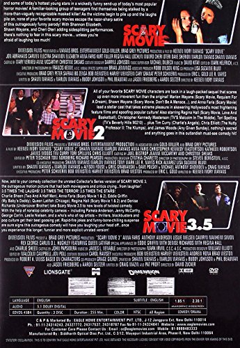 The Scary Movie Collection (Pack of 3 DVD's)