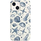Lavderuar iPhone 13 & iphone 14 İ&ccedil;in Marine Cover Desenli Silikon Kılıf | Y&uuml;ksek Kalite UV Baskı & İ&ccedil;i Kadife Lansman Kapak B