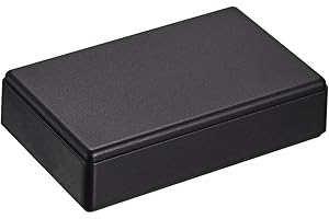 UXCELL Sourcingmap 80 x 51 x 21mm Electronic Plastic DIY Junction Box Enclosure Case Black