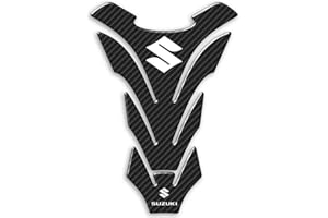 DEGONA Tankpad Tankpad Aufkleber Harz 3D Tankschutz kompatibel mit Suzuki Motorrad