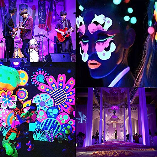 CORST Wasserdicht UV Schwarzlicht LED Streifen 5M 500cm SMD 5050 LED 300 395-405mm UV Strip Licht Flex Licht Schwarzlicht - 6