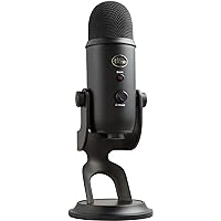 Logitech for Creators Blue Yeti Microfono USB per Registrazione, Streaming, Gaming, Podcasting su PC e Mac, Mic a Condensator