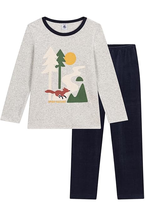 Pigiama Maniche Lunghe Petit Bateau - 100% Cotone, Per Bambini E Ragazzi - Foto 8