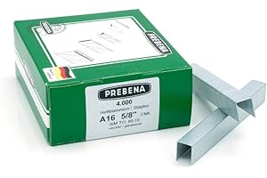 Prebena A16CNK Heftklammern verzinkt Druckluft Klammern 4000 St