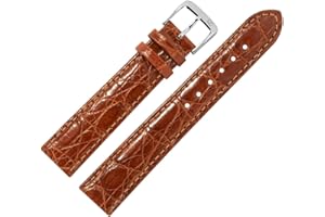 MARBURGER Uhrenarmband 20mm Leder Kroko - Werkzeug Montage Set 81320