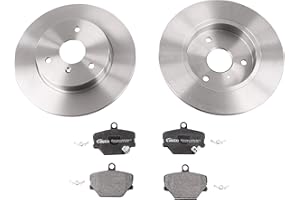 VAICO Kit de Frein - Disques et Plaquettes de Freins Essieu avant Ø280mm plein pour SMART FORTWO Coupé (451) CITY-COUPE (450) FORTWO Cabrio (451) FORTWO Coupé (450) ROADSTER (452) FORTWO Cabrio (450)
