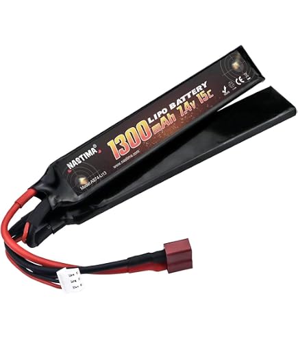 Batteria Li-Po Per Softair 7,4V 1600 MAh 30C &ndash; ANPEQ FUEL AMOEBA ARES FL-7.4X1600A