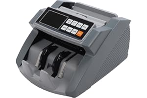 BANAPOY Liczarka Pieniędzy z Licznikiem Wartości, Wykrywaniem Fałszerstw MG/UG/IR Licznik Banknotów, Wyświetlacz LCD Dolar Euro CHN Tryby Dodawania i Partii Licznik Gotówkowy (Wtyczka UE)