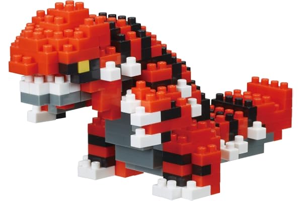 Nanoblock NBPM_062 Kit de construction Pokémon Groudon..