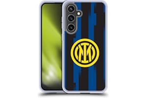 Head Case Designs Licenza Ufficiale Inter Milan Home Kit per Stemma 2023/24 Custodia in Gel [Protezione di Grado Militare] Compatibile con Samsung Galaxy S24 Fe E Compatibile con MagSafe