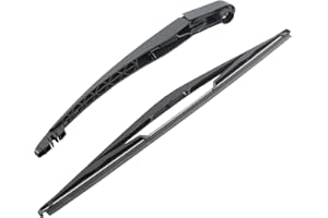 TIHOOK Heckscheibenwischer 410mm, Heckwischerarm 340mm, für Corsa C Meriva, Scheibenwischer Set für Opel Corsa C (F08, F68) 2000-2006