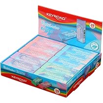Keyroad Fluo Jungle KR972176 - Subrayadores De Texto, 4 Unidades, Amarillo, Naranja, Rosa, Verde, Tinta No Tóxica, Para Niños En La Escuela, Ancho De
