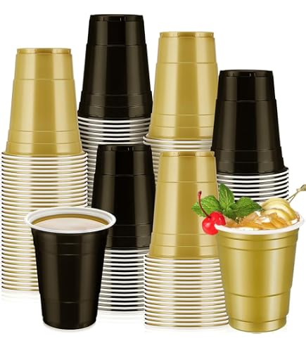 Cannucce Oro Metallizzate In Carta, 100 Pezzi Biodegradabili Per Feste E Cocktail