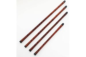 ETHNIC MUSICAL Flûte de berger turksih kaval professionnelle faite à la main en bois de prune – Toutes les touches traditionnelles en bois (clé C (do))