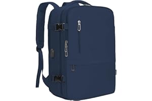 Hayayu Bagaglio a Mano per Easyjet 45x36x20 Zaino da Viaggio Aereo Bagaglio a Mano Zaino per Wizzair Borsone da Viaggio Donna Cabina Zaino Porta Pc per Laptop da 15,6" Zaino Trekking Zaino Viaggio