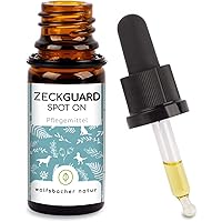 ZeckGuard - Natürliches Spot On - Schutz für Hunde und Katzen - Mit Bio-Kokosöl und Bio-Schwarzkümmelöl - Ausreichend für die