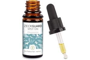 ZeckGuard - Natürliches Spot On - Zeckenschutz für Hunde und Katzen - Mit Bio-Kokosöl und Bio-Schwarzkümmelöl - Ausreichend für die gesamte Z-Saison