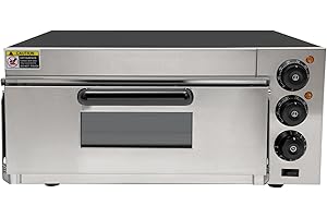 KANGTEN Forno elettrico per pizza professionale forno per pizza, forno per pizza commerciale, per piano di lavoro, 2000 W