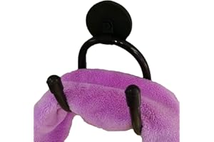 AUXPhome [Upgrade] Mini Magnetic Towel Hook Towel Hanger Rack for Kitchen Dish Towels, Hand Towels, Sports Sweat Towels, Gym Towels, etc. Not for Bath Towels - No Installation Required