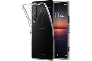 VERCO Mobile phone case for Sony Xperia 5 III Case, mobile phone cover for Sony 5 III case transparent thin clear silicone, transparent