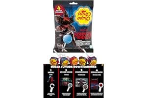 iChuches- Chupas de stranger things, sabores misteriosos de cada personage de la serie. (20 und, Upside Down Malos)