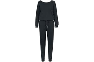 Urban Classics Damen Ladies Long Sleeve Terry Jumpsuit