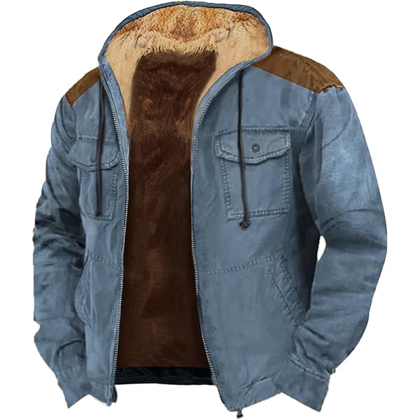 Acheter Hommes Automne Hiver Couleur Unie Veste Décontractée Manteau Revers à Manches Longues Poches à Rabat Vêtements D'extérieur En Velours Côtelé Fermeture éclair Patte Doublure Polaire Manteau