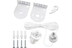 CZDTQ 30mm Roller Blind Repair Kit, Controls & Covers, Premium Roller Blind Spare Parts Kit with Clutch,Includes Clutch for Curtain Rods/Blackout Brackets, Durable Repair Parts Mechanism