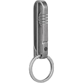 KeyUnity KM03 Titanium Key Chain with Belt Clip and Removable Service Belt Key Ring