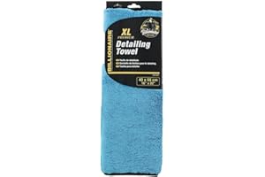 S SUMEX Toalla de Microfibra Súper Suave Billionaire Detailing Finish Towel Premium XL 1000 gsm Paño Grande de Detalle 40 x 55 cm Ideal para el Cuidado de tu Coche Color Azul