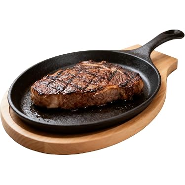 Padella In Ghisa Prestagionata Prestige 25 Cm - Per Induzione, Forno E BBQ, Antiaderente Naturale