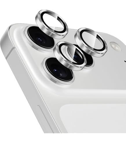 PHONILLICO Protezione Obiettivo Per IPhone 16e [2 Pezzi] Vetro Temperato Trasparente Antigraffio Per Fotocamera Posteriore